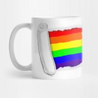 Pride - never hide light Mug